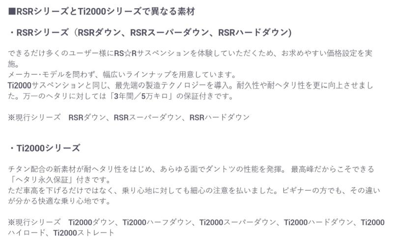 RS-R(アールエスアール)N BOX JF3 ダウンサス Ti2000 SUPER DOWN H425TS