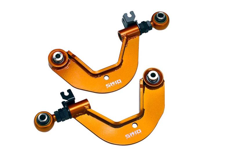 SKID RACING A3 TT キャンバーアーム 調整式 リア ピロ アッパーアーム S3 MK2 8P MK3 8V 8S ネガキャンに
