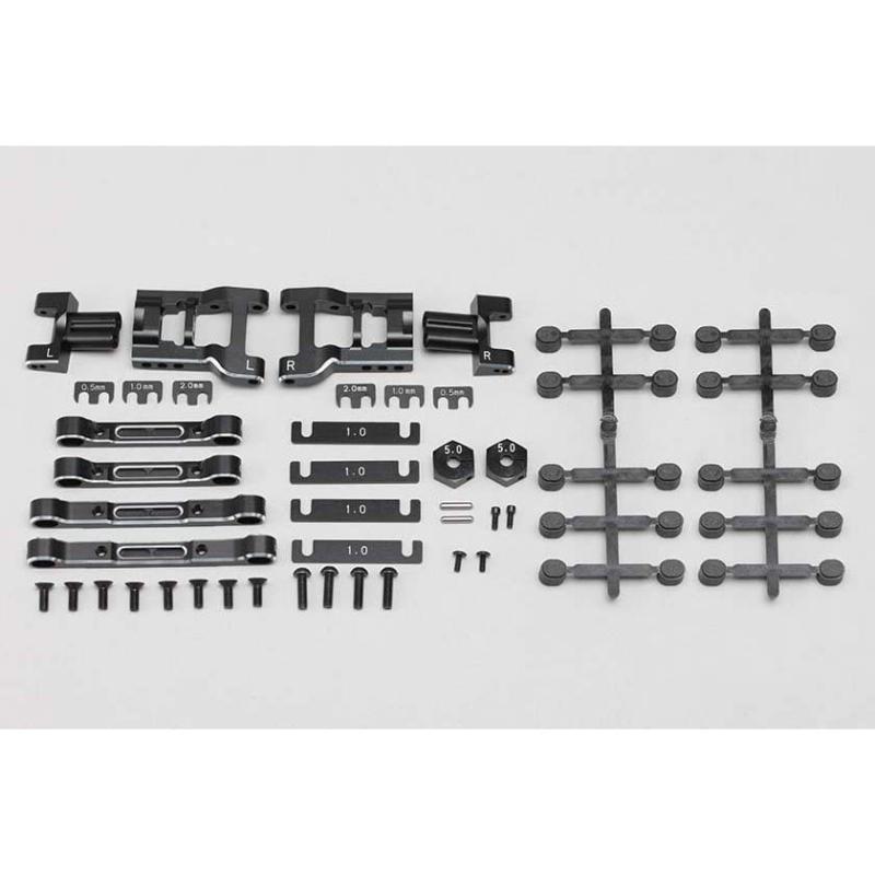YD2シリーズ用オプションパーツセット アップグレード3(アルミ可変リヤサスアームセット)｜HITOTSUNAGI 15,039円