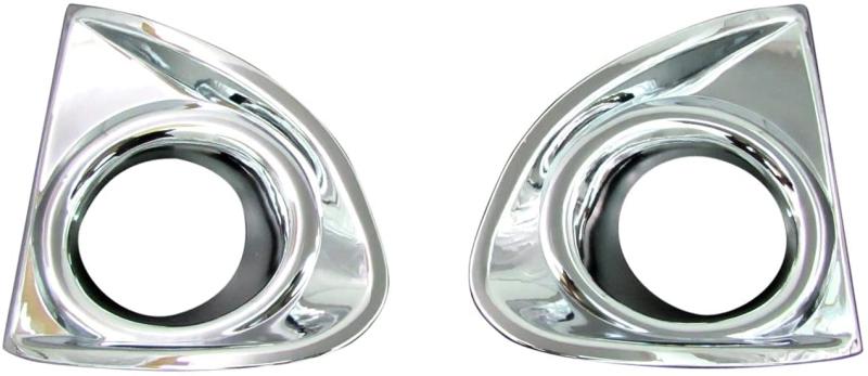 BRIGHTZ カローラフィールダーハイブリッド NKE165G 前期 メッキフォグライトカバー 【 FOG-COV-040 】 カローラ フィールダー ハイブリッド ハイブリット NKE 165 165G カローラフィールダー フィール