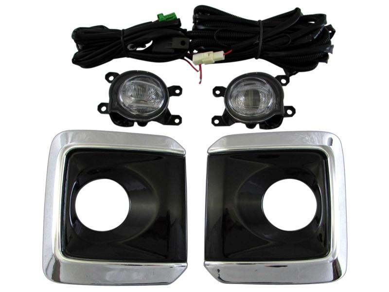 BRIGHTZ アトレーデッキバン S700W S710W LEDフォグライト後付キット 黒 【 FOG－H－120 】 カップリング