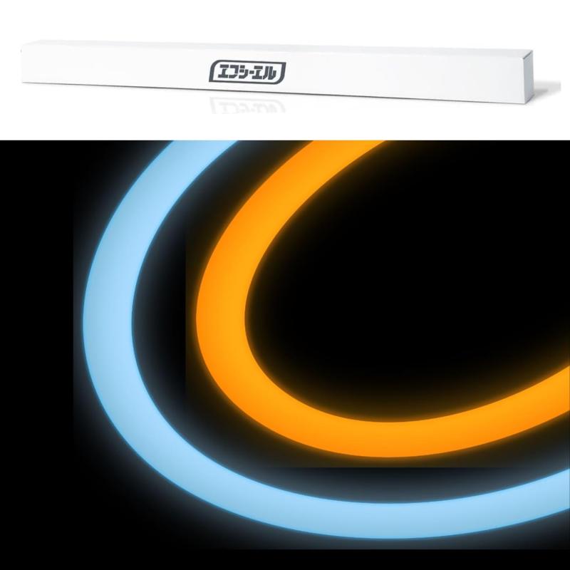 fcl.(エフシーエル) シーケンシャルウインカー ledテープ 60cm 2色 ウィンカー 流れるウインカー 車 led 2本セット 12V 防水設計 簡易説明書付き