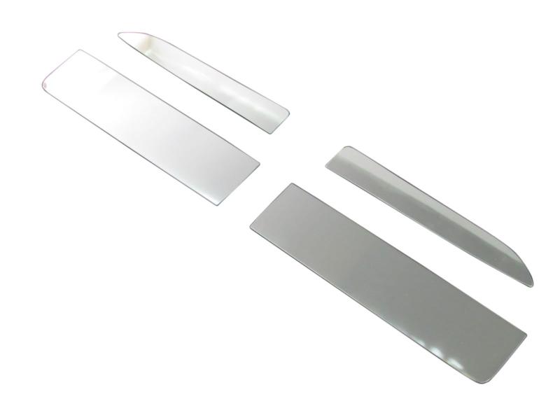 BRIGHTZ カローラルミオン NZE ZRE 150系 超鏡面ステンレスメッキフォグライトパネル 【 FOG-COV-101 】 4850