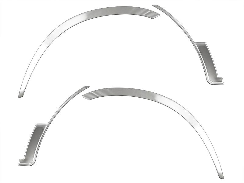 BRIGHTZ UDトラックス カゼット 超鏡面ステンレスメッキフェンダートリム 4PC 【 TRUCK&minus;M&minus;059 】｜HITOTSUNAGI