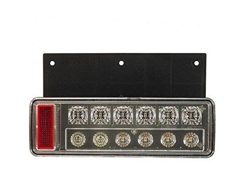 小型オールLED リアコンビネーションランプ (ハザード省電力仕様) Bタイプ [右] バックブザー無し LEDRCL-24RKE
