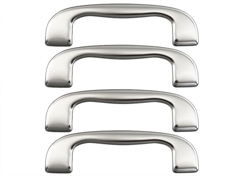 BRIGHTZ クロストレック GU ステンレスアシストグリップカバー サテンシルバー 4PC 【 INT－GRIP－057－4PC 】 GU UD UE D E GUD GUE GUF