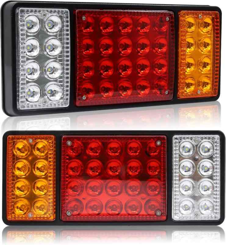 LED トレーラー ライト、36 個の LED リア ライト、ターン シグナル/ブレーキ/リバース/ランニング、ユーティリティ ピックアップ トラック、RV バン、タンク用