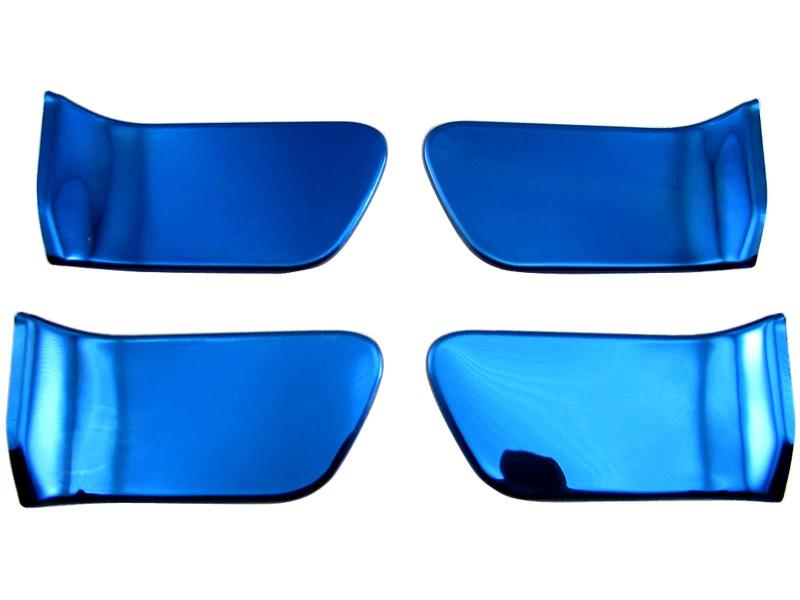 BRIGHTZ ハリアーハイブリッド AVU65W ステンレスインナードアハンドルカバー 皿 4PC 青 【 INS－DHC－186 】 VU65W AVU 65W U65 60 ハリアー ハリヤー ハイブリッド ハイブリット