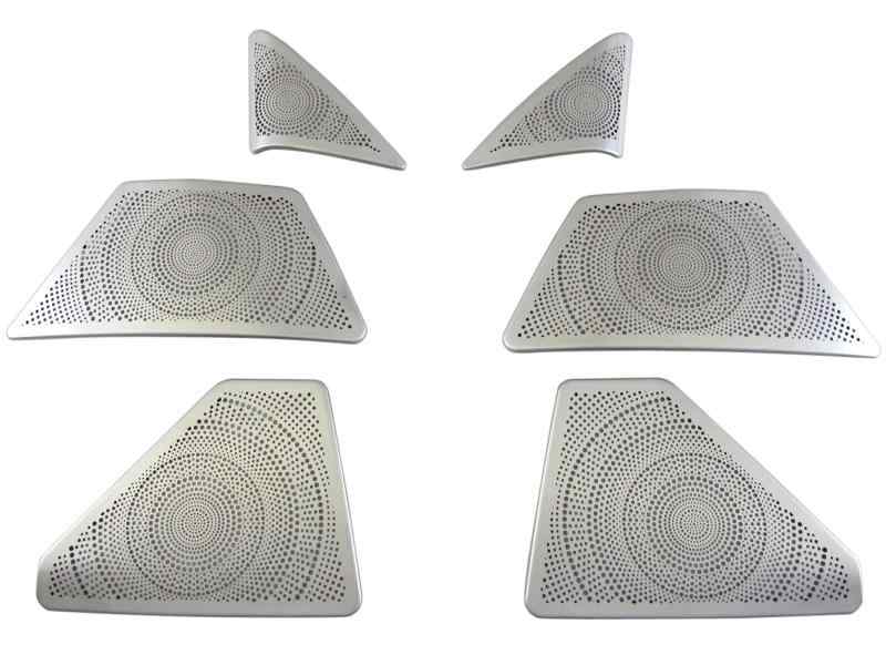 BRIGHTZ CX-30 DM ステンレスドアスピーカーパネル 6PC サテンシルバー 【 SPEAKER－152 】 DM8P DMEJ3P DMEP DMFP CX 30