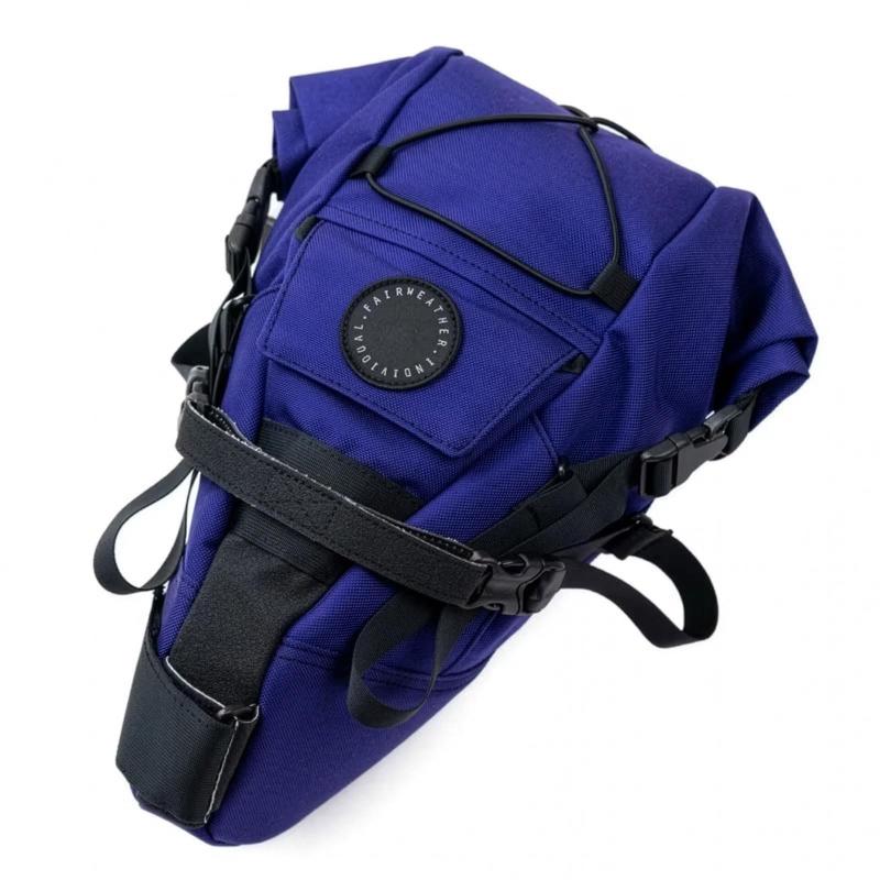 FAIRWEATHER フェアウェザー seat bag 居敷き御徒面子 銀輪 サドル御徒面子 大収容能力 雨合羽 自動二輪車詰め物 ツーリング相応う