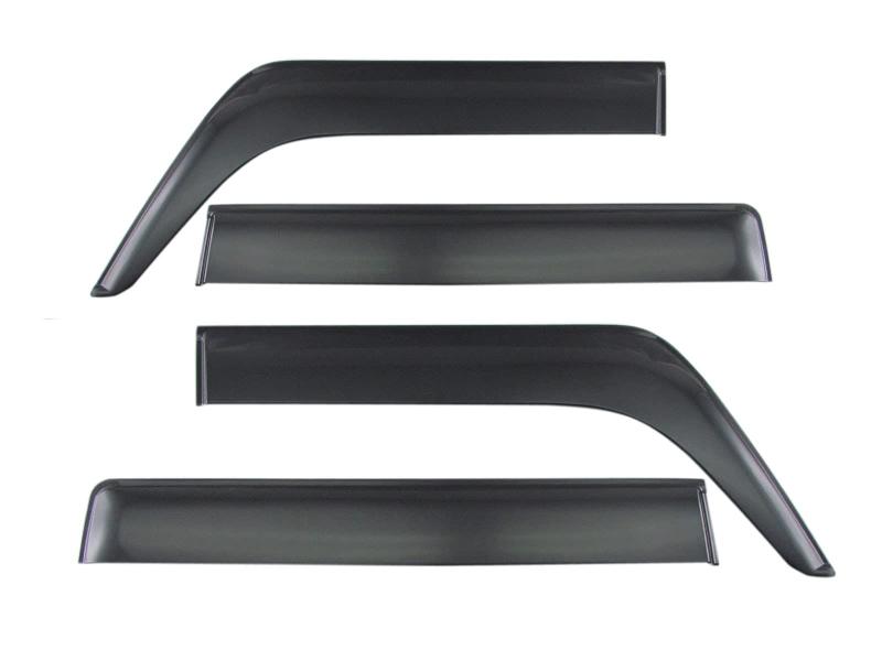 BRIGHTZ シフォンカスタム LA600F LA610F サイドドアバイザー 【 INJ－V－128 】 LA600 LA610 LA A600 A610 600 610 シフォン カスタム