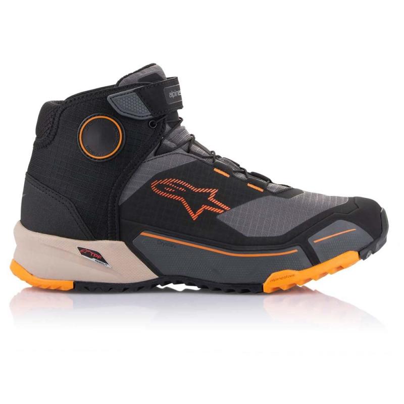 alpinestars(アルパインスターズ) 自動自転車シューズ 1284 BLACK LIGHT BROWN ORANGE US