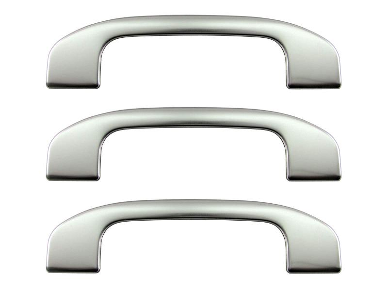 BRIGHTZ ラフェスタ B30 NB30 ステンレスメッキアシストグリップカバー 3PC サテンシルバー 【 INT-GRIP-009-3PC 】 NB B 30