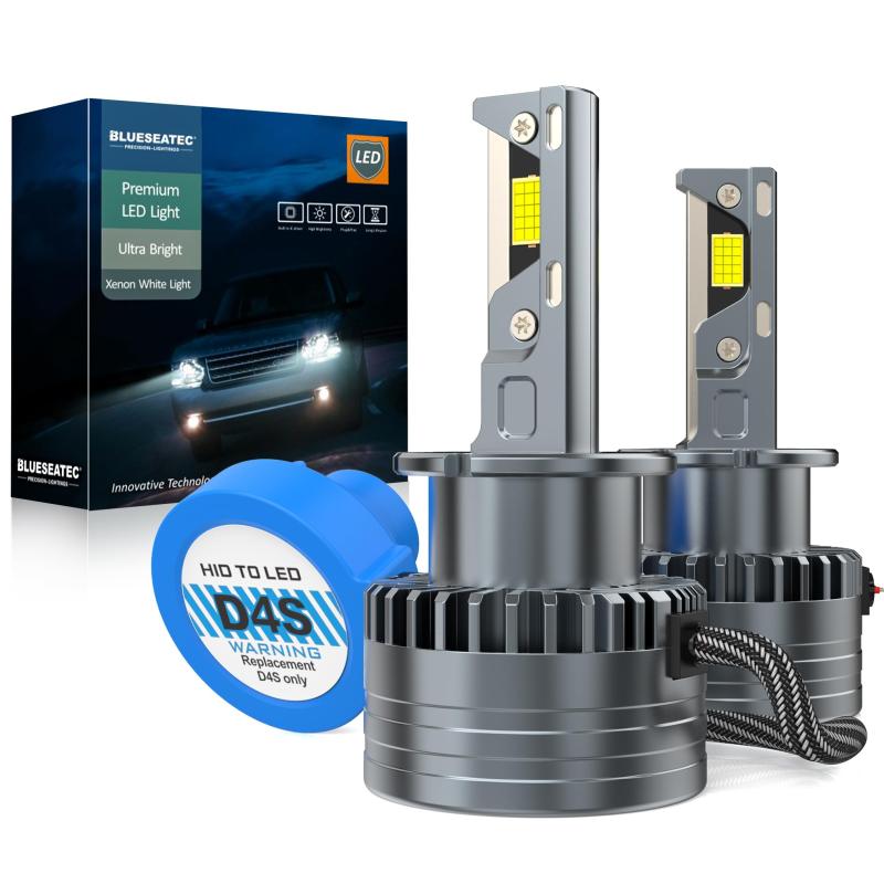 LED ヘッドライト 爆光 10000LM HIDからLED化 ポン付 6000K ホワイト 55W d1s d1r ledバルブ キャンセラー内蔵 車検対応 輸入車 国産車対応 12V（ハイブリッド車・EV車対応) 光軸調整 定電流回路搭載 静