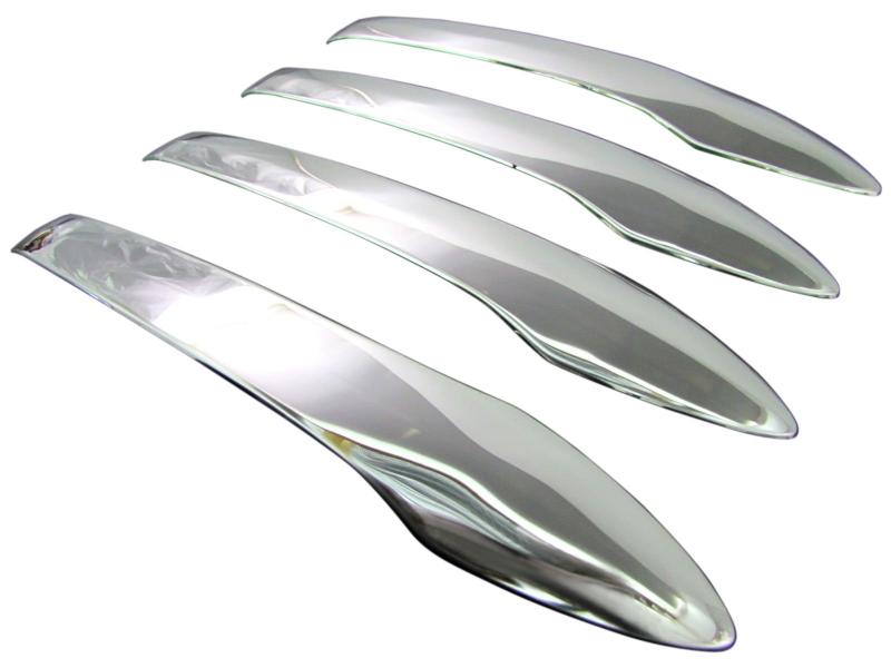 BRIGHTZ ヤリス 210 10 15 14 17 超鏡面ステンレスメッキドアハンドルカバーノブ 4PC ハーフタイプ 【 PRIUS50－NOBU－HS－A4B0C0 】 KSP210 MXPA10 MXPH10 MXPH15 MXPA15 MXP