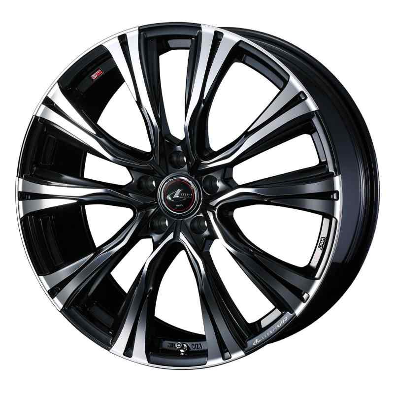 Weds LEONIS VR 19インチ 5H PCD114.3 8.0J +50 PBMC 【0041286】