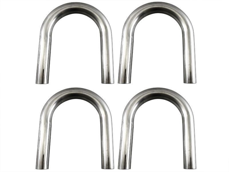 BRIGHTZ 38Φ 180度 ステンレス 曲げパイプ 1.2mm厚 4PC 【 CUR－PIPE－039－4PC 】 38パイ 38φ 180°
