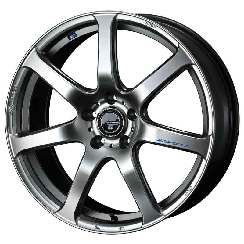 Weds LEONIS NAVIA 07 18インチ 5H PCD100 7.0J +47 HSB 【0039575】
