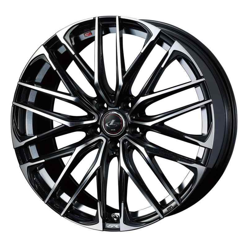 Weds LEONIS SK 17インチ 5H PCD114.3 6.5J +53 PBMC 【0038311】