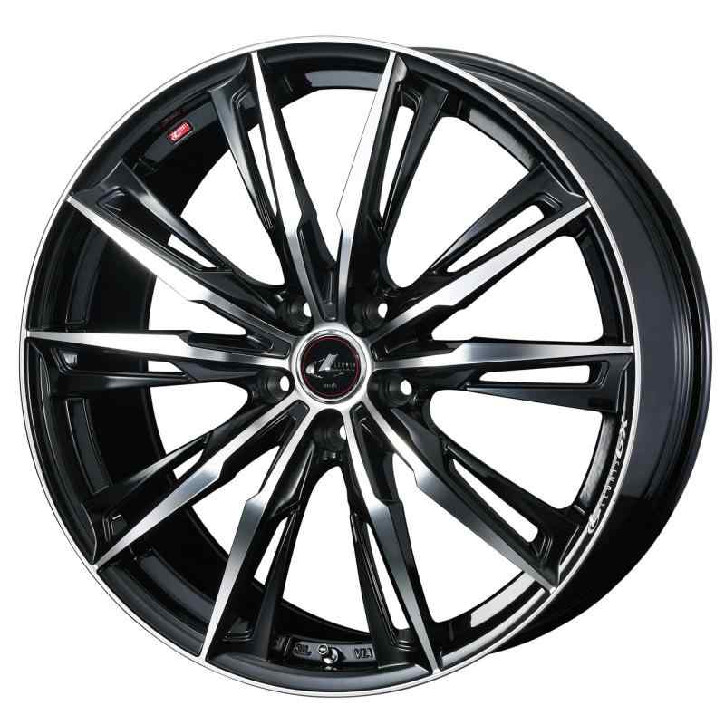 Weds LEONIS GX 20インチ 5H PCD114.3 8.5J +35 PBMC 【0039397】