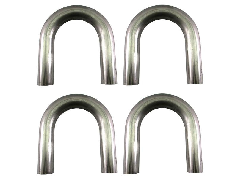 BRIGHTZ 51Φ 180度 ステンレス 曲げパイプ 1.2mm厚 4PC 【 CUR－PIPE－021－4PC 】 51パイ 51φ 180°
