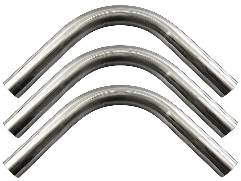 BRIGHTZ 35Φ 90度 ステンレス 曲げパイプ 1.2mm厚 3PC 【 CUR－PIPE－036－3PC 】 35パイ 35φ 90°