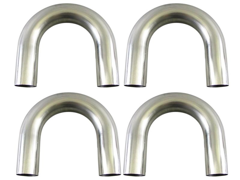 BRIGHTZ 70Φ 180度 ステンレス 曲げパイプ 1.5mm厚 4PC 【 CUR－PIPE－030－4PC 】 70パイ 70φ 180°