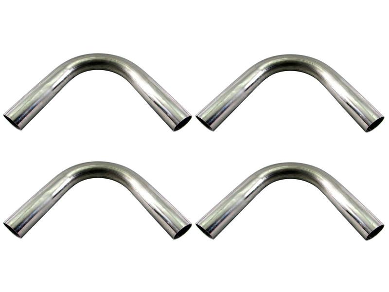 BRIGHTZ 42Φ 120度 ステンレス 曲げパイプ 1.2mm厚 4PC 【 CUR－PIPE－007－4PC 】 42パイ 42φ 120°