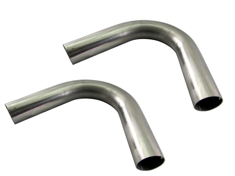 BRIGHTZ 51Φ 120度 ステンレス 曲げパイプ 1.2mm厚 2PC 【 CUR－PIPE－019－2PC 】 51パイ 51φ 120°