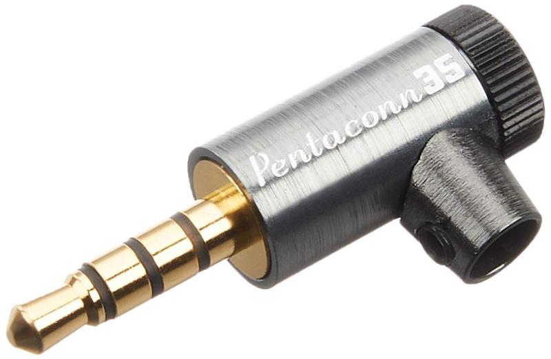 PENTACONN(ペンタコン)φ3.5L型OFCTYPE バランス4極TYPE NBP1-13-002|HITOTSUNAGI