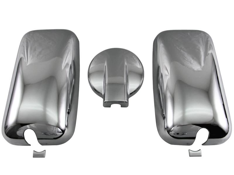 BRIGHTZ タイタン 85 メッキドアミラーカバーアンダーミラーカバーセット 140Φ 【 TK－MIR－SET－007 】 LHR85A LHS85A LJR85A LKR85A LJS85A LKS85A LKR85R LKR85AR
