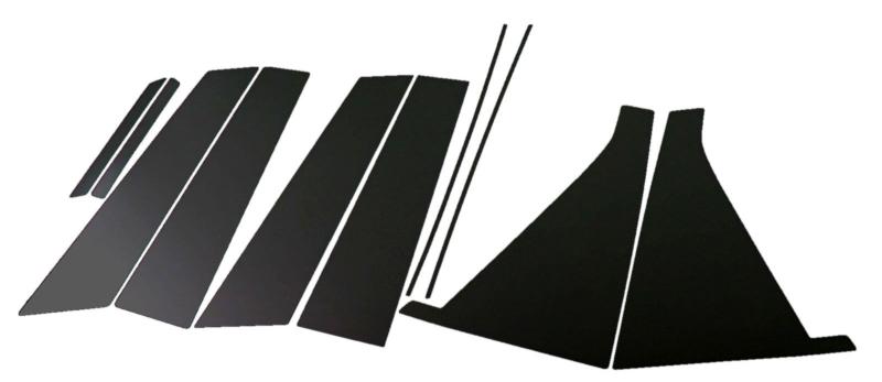 BRIGHTZ オデッセイ RB3-4 ブラックメッキピラーパネルカバー 10PC 無限バイザー有り用 【 PIL-BLA-150 】 5053