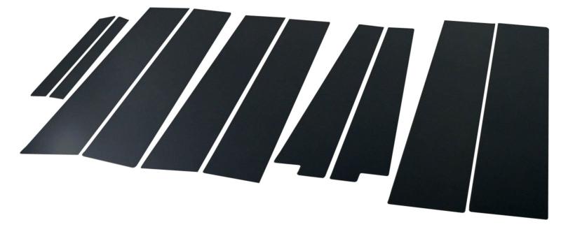 BRIGHTZ ステップワゴン RG1-4 RG1 RG2 RG3 RG4 超鏡面ブラックメッキピラーパネルカバー 10PC バイザー有用 【 PIL-BLA-207 】 10926