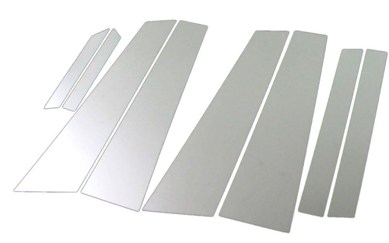 BRIGHTZ ベントレー コンチネンタル フライングスパー BSBWR 超鏡面ステンレスメッキピラーパネル バイザー無用 8PC 【 PIL-SIL-186 】 フラスパ 14592