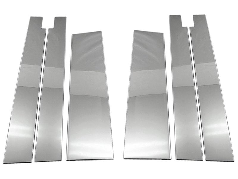 BRIGHTZ ノア 90 95 超鏡面ステンレスメッキピラーパネル 6PC バイザー有用 【 PIL－SIL－459 】 ZWR90W ZWR95W MZRA90W MZRA95W