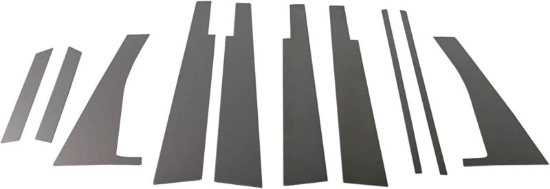 BRIGHTZ ムーヴ LA100S LA110S 超鏡面ステンレスブラックメッキピラーパネル ワイドバイザー有用 10PC 【 PIL&minus;BLA&minus;353 】 ムーブ LA100 100 100S LA110 110 110S｜HITOTSUNAGI
