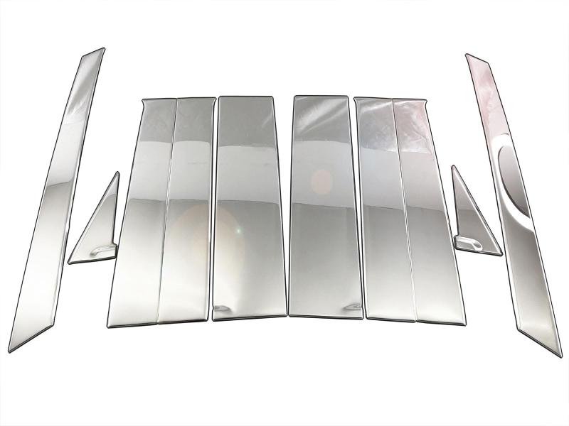 BRIGHTZ ワゴンRスマイル MX81S MX91S 超鏡面ステンレスメッキピラーパネル 10PC バイザー無用 【 PIL&minus;SIL&minus;471 】 MX 81S MX 91S 81 91｜HITOTSUNAGI
