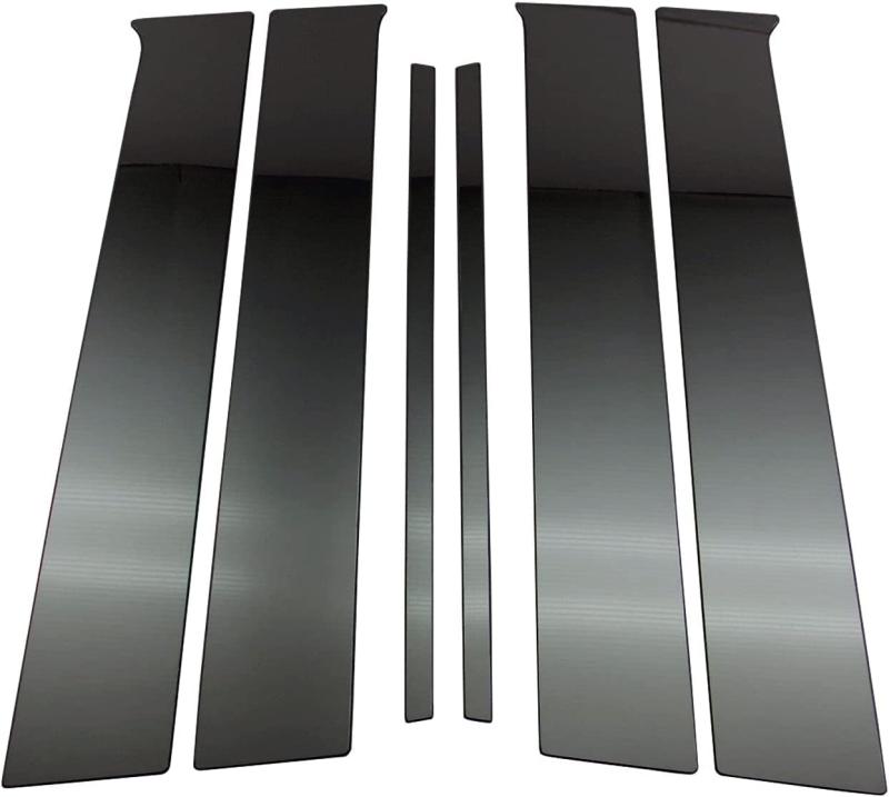 BRIGHTZ レックス A201F 超鏡面ステンレスブラックメッキピラーパネル バイザー無用 6PC 【 PIL－BLA－402 】 A201 201F 201