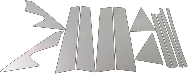 BRIGHTZ アクセラスポーツ BK 超鏡面ステンレスメッキピラーパネル バイザー無用 12PC 【 PIL&minus;SIL&minus;067 】 BK3P BK5P BKEP BK3 BK5 BKE K3 K5 KE 3P 5P EP アクセラ スポーツ｜HITOTSUNAGI