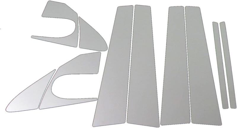 BRIGHTZ カローラランクス 121 122 123 124 超鏡面ステンレスメッキピラーパネル バイザー無用 10PC 【 PIL&minus;SIL&minus;170 】 NZE121 NZE124 ZZE122 ZZE123 ZZE124 NZE ZZE E121 ｜HITOTSUNAGI