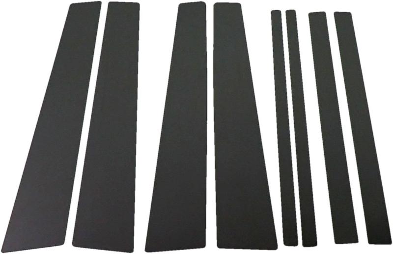 BRIGHTZ クルーガーハイブリッド MHU28W 超鏡面ステンレスブラックメッキピラーパネル バイザー無用 8PC 【 PIL－BLA－179 】 MHU MHU28 U28 20 クルーガー ハイブリッド ハイブリット クルーガーハイブ