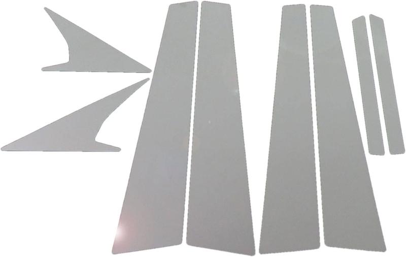 BRIGHTZ トルネオ CF3 CF4 CF5 超鏡面ステンレスメッキピラーパネル バイザー無用 8PC 【 PIL－SIL－073 】 CF F3 F4 F5 3 4 5