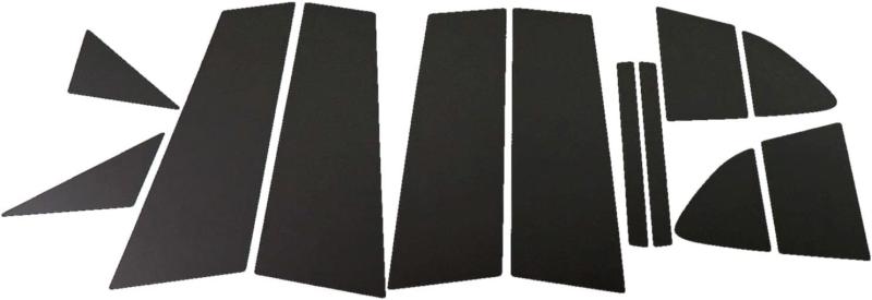 BRIGHTZ アテンザセダン GJ 鏡面ステンレスブラックメッキピラーパネル バイザー無用 12PC 【 PIL-BLA-078 】 GJ2AP GJ2FP GJ5FP GJEFP GJ2 GJ5 GJE 2AP 2FP 5FP EFP AP FP ア｜HITOTSUNAGI