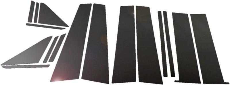BRIGHTZ MPV LY3P 鏡面ブラックメッキピラーパネルカバー 16PC バイザー無し用 【 PIL-BLA-031 】 5125 【 PIL&minus;BLA&minus;031 】｜HITOTSUNAGI