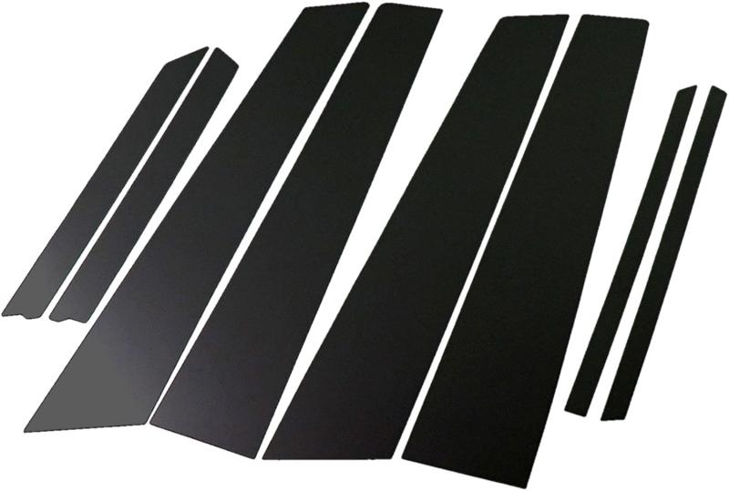 BRIGHTZ ブレイド 154 156 超鏡面ステンレスブラックメッキピラーパネル バイザー無用 8PC 【 PIL－BLA－314 】 AZE154H AZE156H GRE156H AZE154 AZE156 GRE156 AZE GRE E154