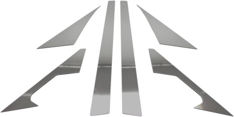 BRIGHTZ セドリック Y34系 超鏡面ステンレスピラーパネル 6PC バイザー無用 【 PIL－SIL－185 】