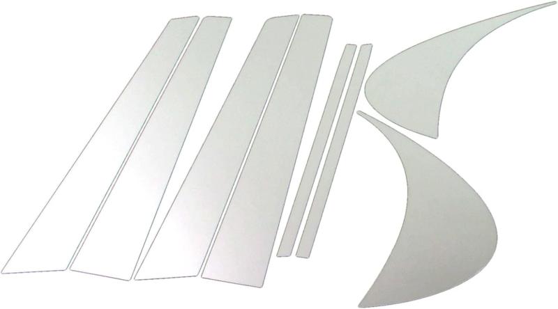 BRIGHTZ アリスト 160 161 超鏡面ステンレスメッキピラーパネル バイザー無用 8PC 【 PIL－SIL－088 】 JZS160 JZS161 JZS S160 S161