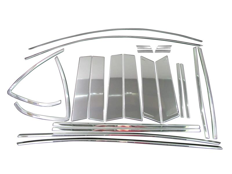 BRIGHTZ CX-5 KE 超鏡面ステンレスメッキピラーウィンドウモールセット 22PC 【 WIN－SET－043 】 KEEAW KEEFW KE5AW KE5FW KE2AW KE2FW KEE KE5 KE2 EE E5 E2 EAW EFW