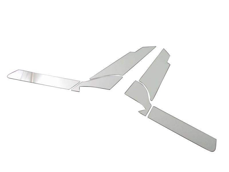 BRIGHTZ e-NV200ワゴン ME0 超鏡面ステンレスメッキピラーパネル バイザー有用 6PC 【 PIL-SIL-043 】 ME E0 0 e NV200 ワゴン e- NV 200 イー エヌブイ エヌヴイ 17170 …