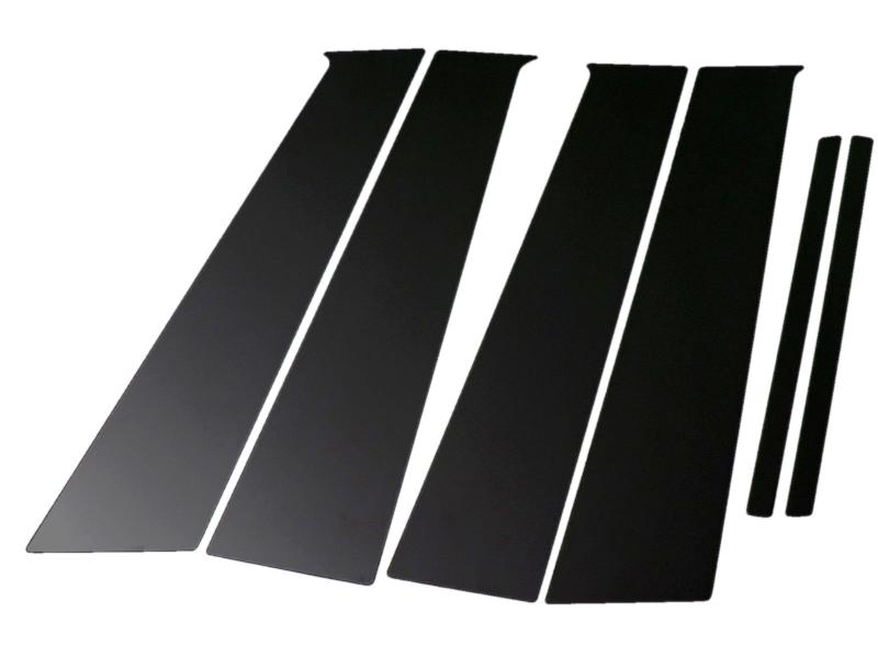 BRIGHTZ ラティオ N17 超鏡面ステンレスブラックメッキピラーパネル バイザー無用 6PC 【 PIL-BLA-360 】 ラテイオ N 17 15379